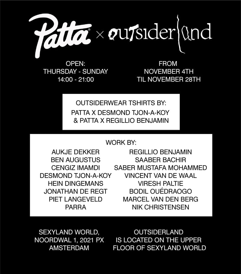 Patta X Outsiderland | 4Th November - 28Th November - Patta