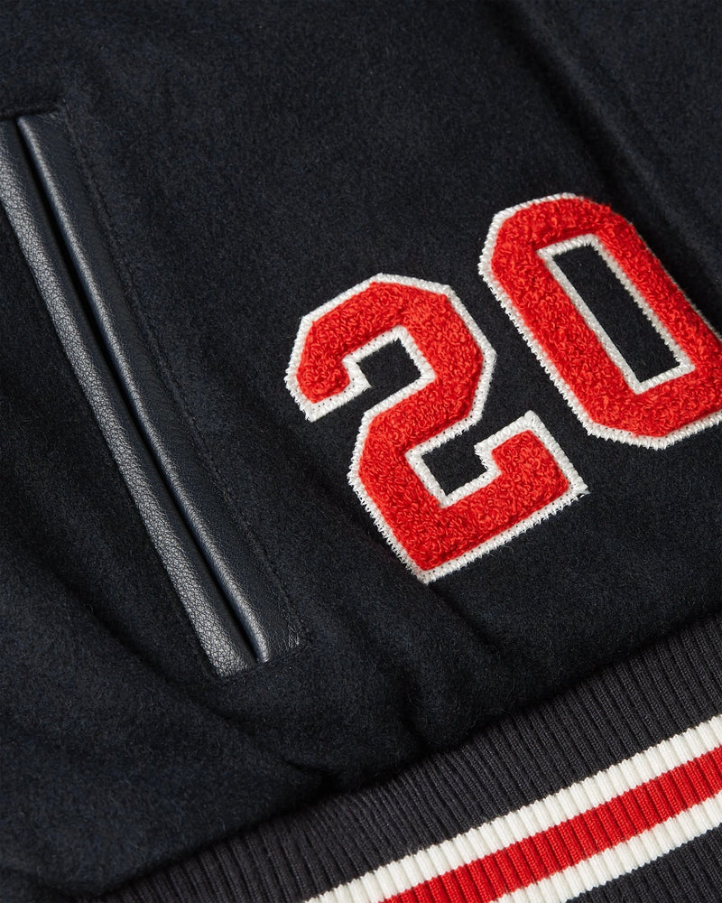 Patta 20th Anniversary Varsity Jacket (Maritime Blue) - Patta