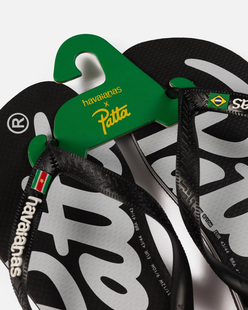 Patta x Havaianas Top (Black) - Patta