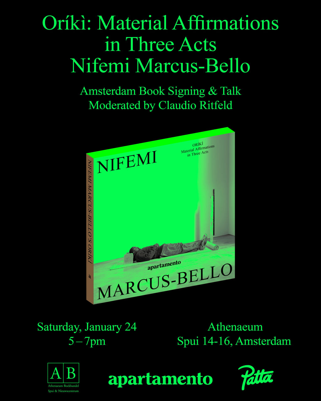 Oriki: Material Affirmations in Three Acts Book Signing