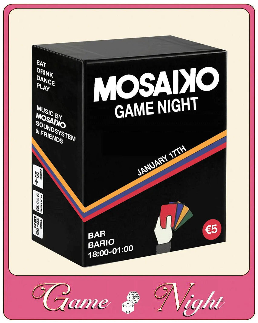 Mosaiko Game Night at Bario - Patta