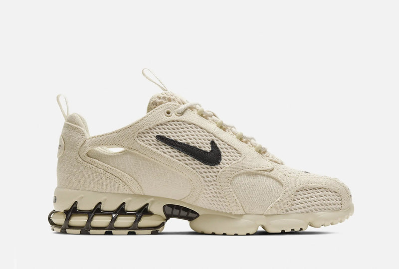 Stüssy x AIR Zoom SPIRIDON CG 2 (Fossil/Black-Fossil) - Patta