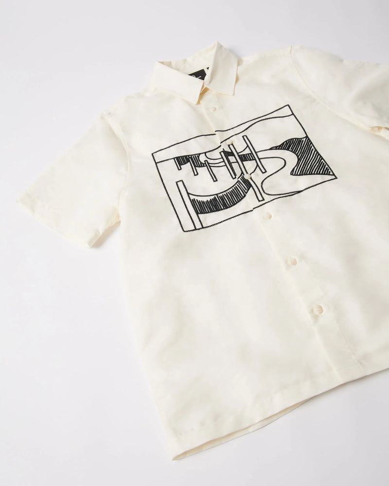 ByParra The Dunes Short Sleeve Shirt (Off White) ByParra