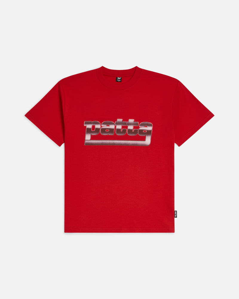 Patta Metal T-Shirt (Haute Red)