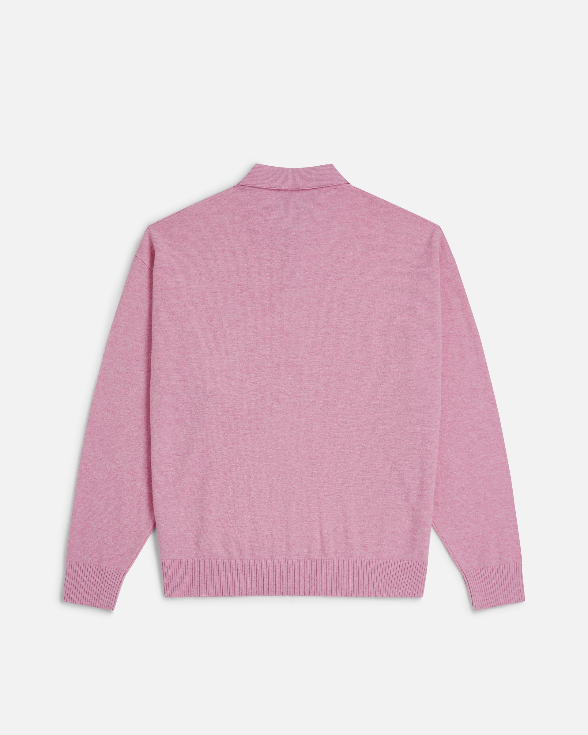 Patta Knitted Wool Longsleeve Polo Shirt