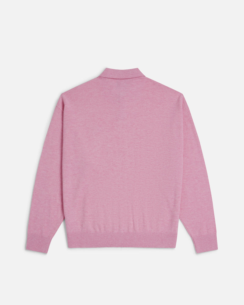 Patta Knitted Wool Longsleeve Polo Shirt