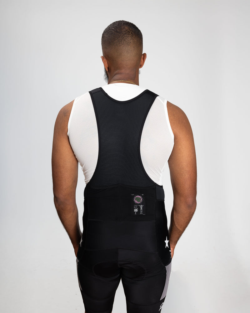Patta x Rapha Men's Pro Team Cargo Bib Shorts (Black/Stone)