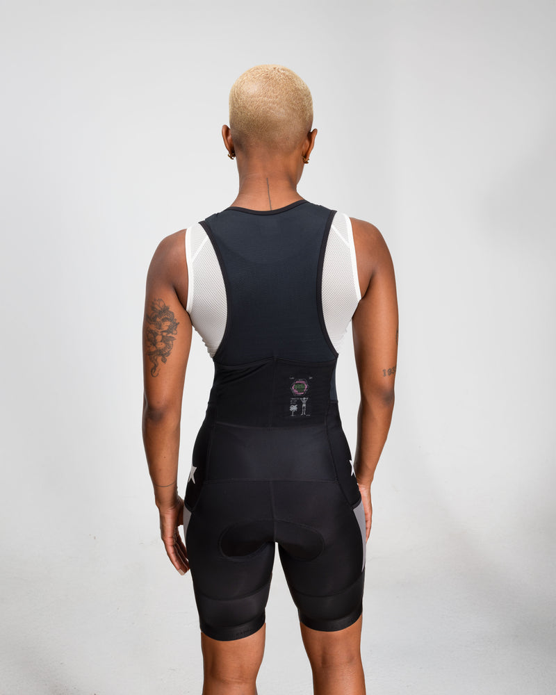 Patta x Rapha Women's Pro Team Cargo Bib Shorts (Black/Stone)