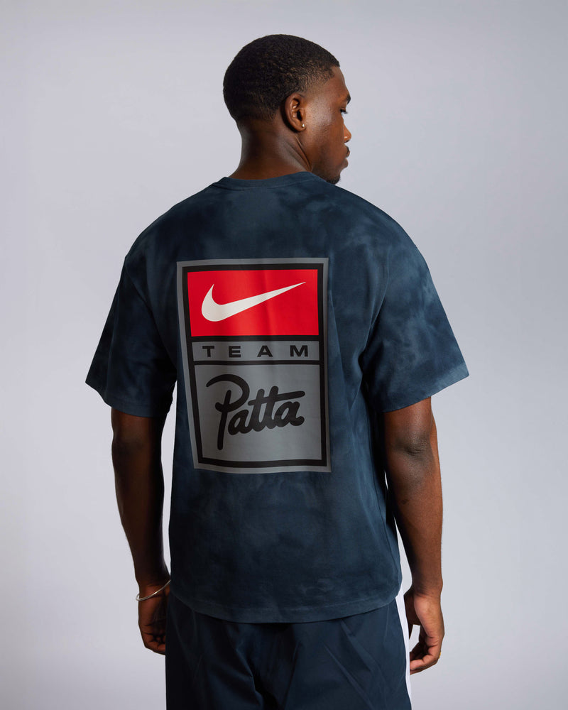 Patta x Nike NRG T-shirt GX Washed Dark Blue