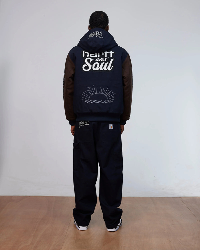 Patta x Carhartt OG Active Jacket (Dark Navy/Tobacco) Patta x Carhartt