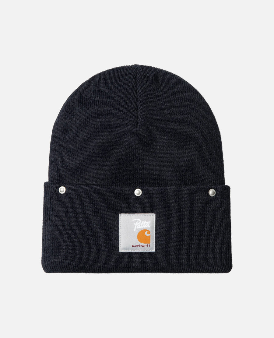 Patta x Carhartt Watch Hat (Dark Navy) Patta x Carhartt