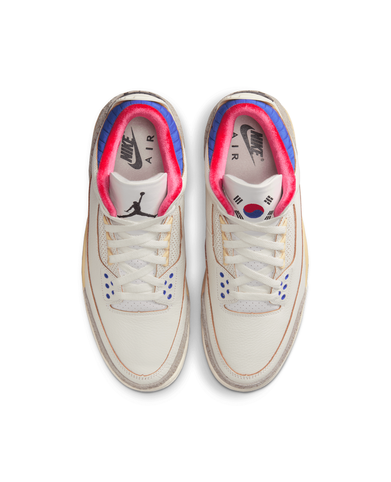 Nike Air Jordan 3 Retro OG Sp (White/Black-Sport Royal-Challange Red)