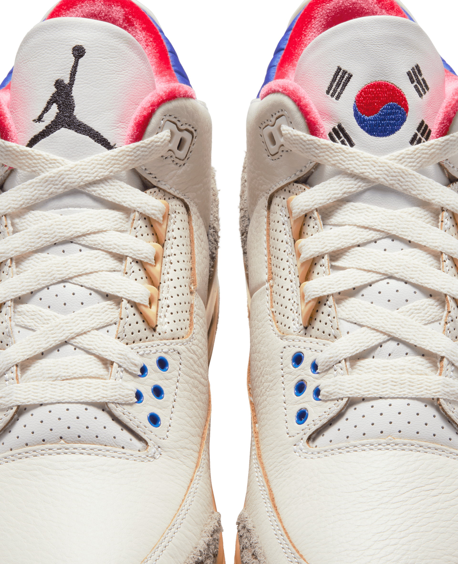 Nike Air Jordan 3 Retro OG Sp (White/Black-Sport Royal-Challange Red)