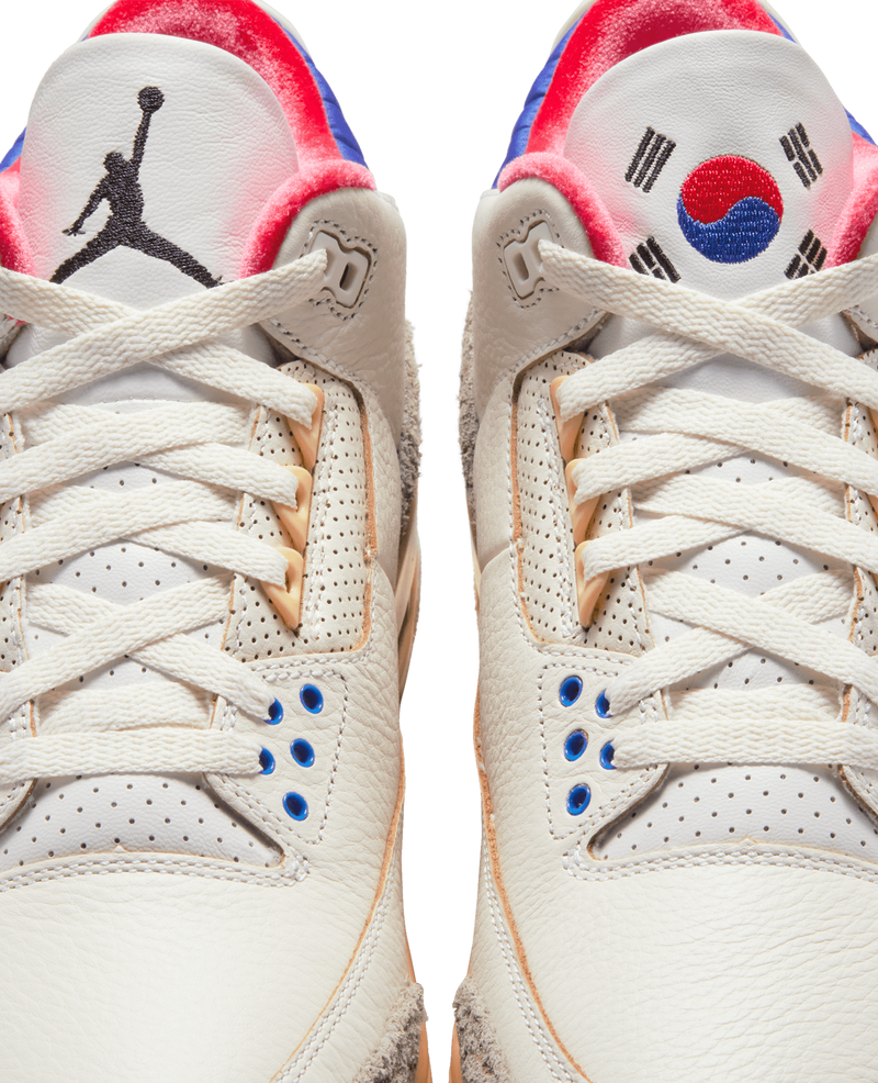 Nike Air Jordan 3 Retro OG Sp (White/Black-Sport Royal-Challange Red)