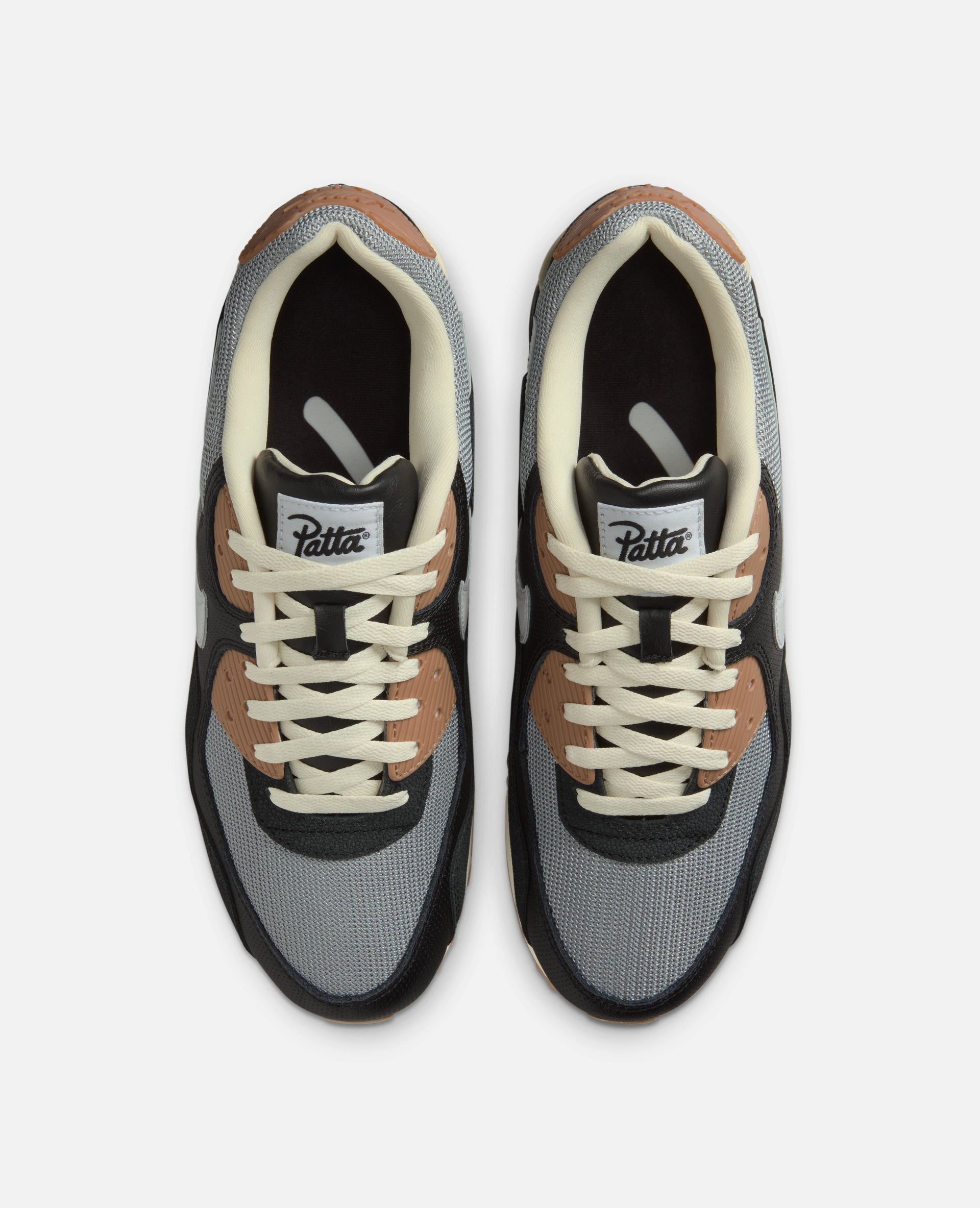 Patta x Nike Air Max 90 SP (Black/White-Particle Grey-Anthracite)