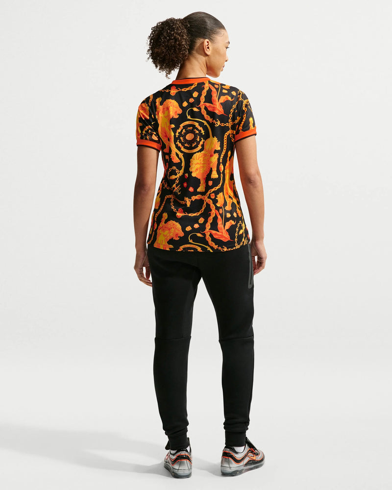 Patta x Nike KNVB Pre-Match Jersey WMNS (Black/Orange) Nike