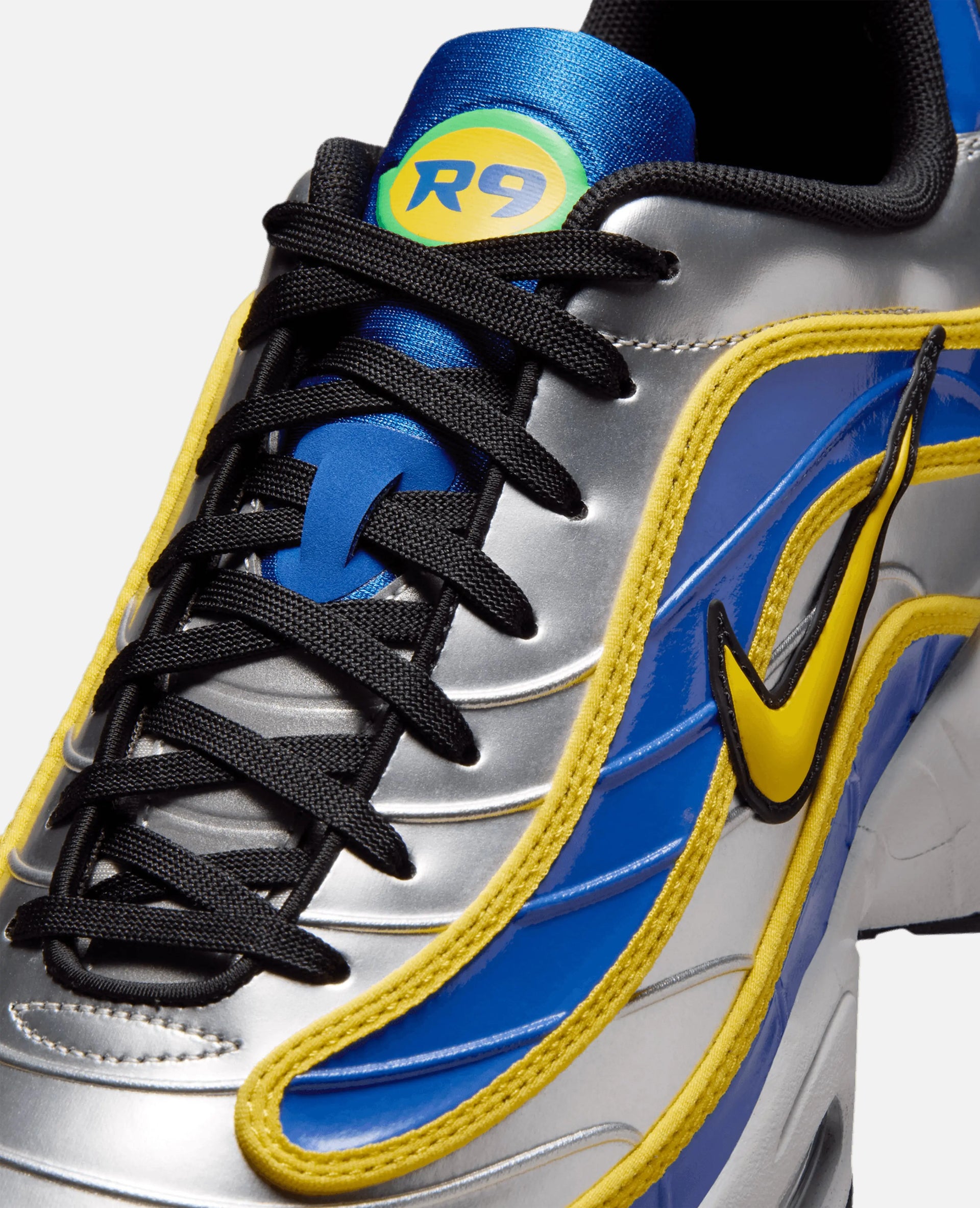 Nike Air Max Joga Bonito R9 (Metallic Silver/Varsity Maize-Varsity Royal-Black) Nike