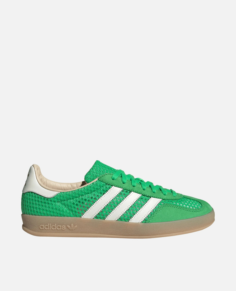 adidas Gazelle Indoor Shoes(Energy Green/Off White/Magic Beige) Adidas