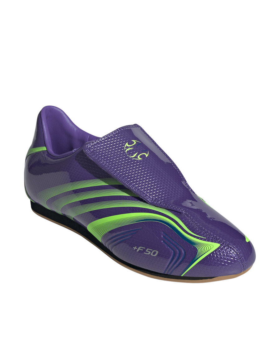 adidas  WMNS Taekwondo F50 (Purple Rush/Lucid Lemon/Team Royal Blue)