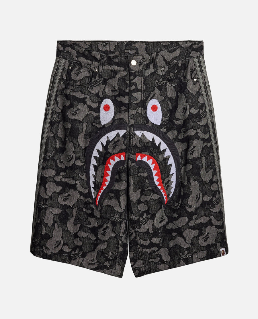 Adidas x Bape Shark Denim Jorts Adiddas