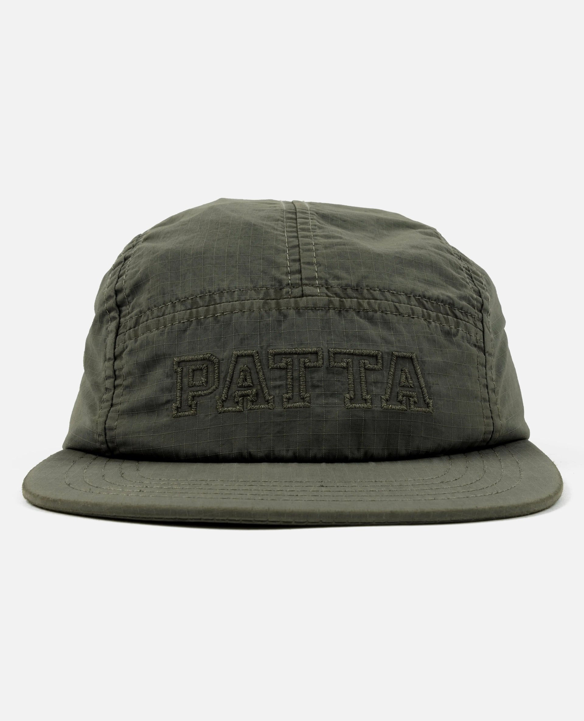 Patta Garment Dye Nylon 5-Panel Cap (Beetle) Patta