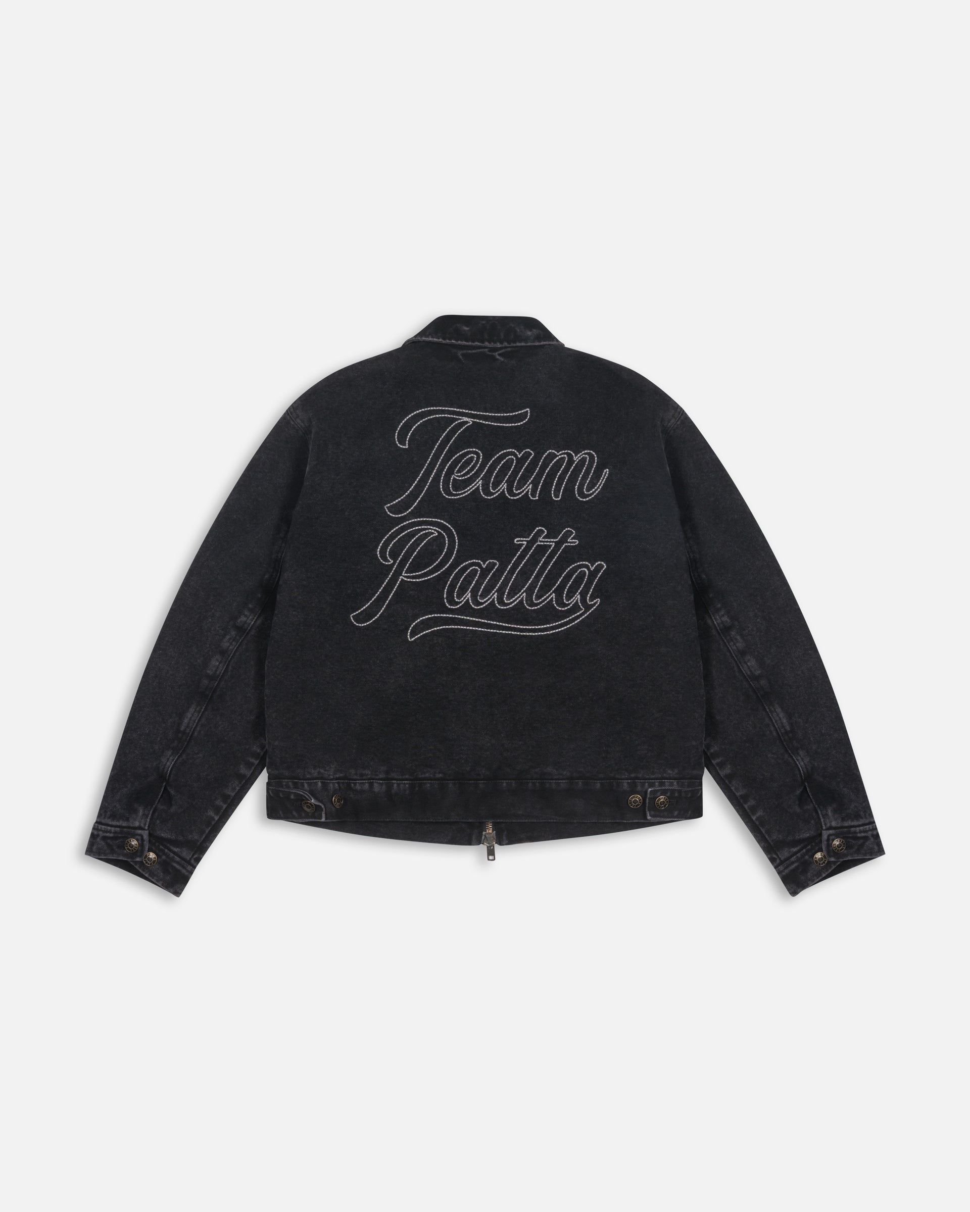 Patta Washed Canvas Jacket (Black)