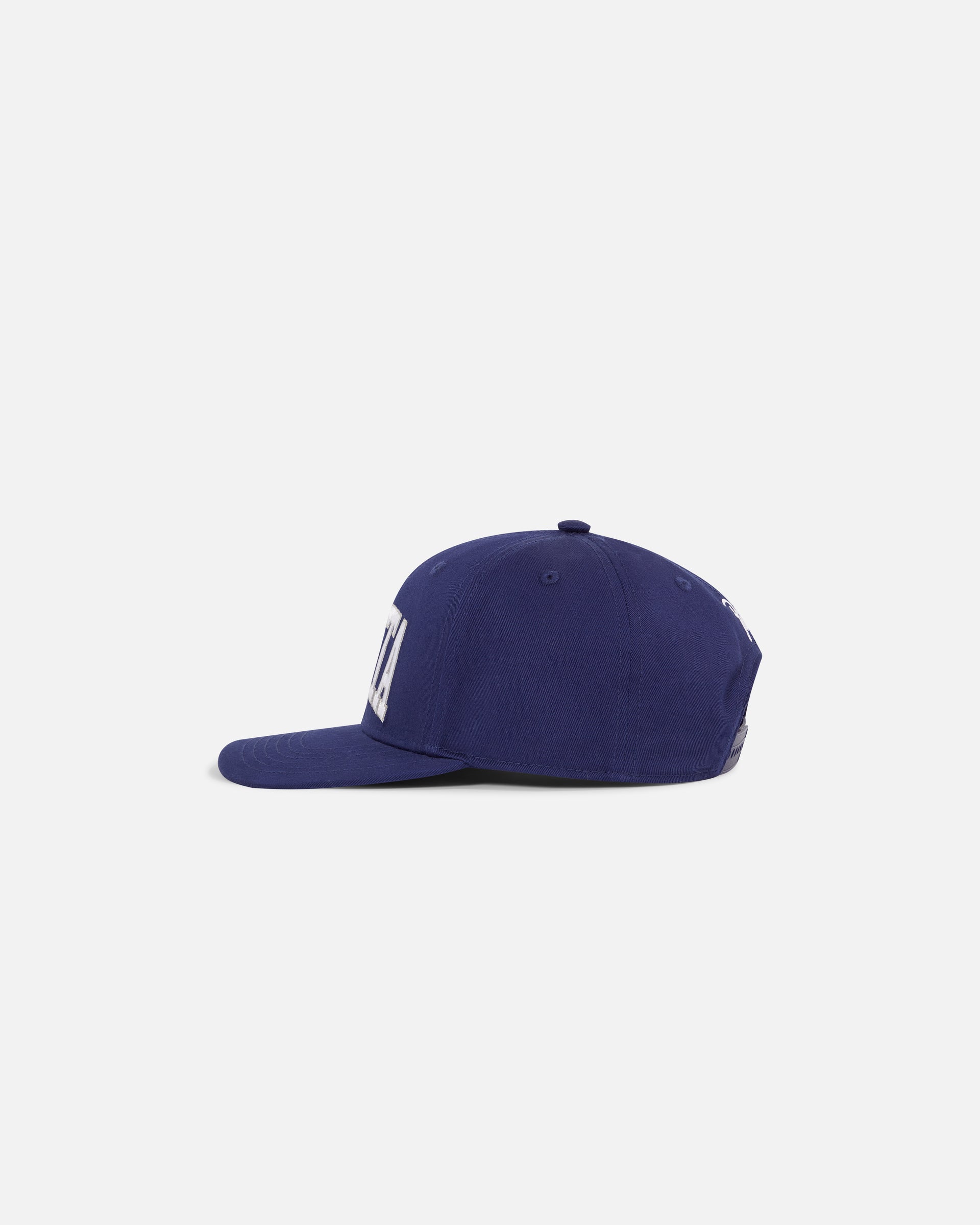 Patta Arc logo Snapback Cap (Black/Estate Blue (Estate Blue)