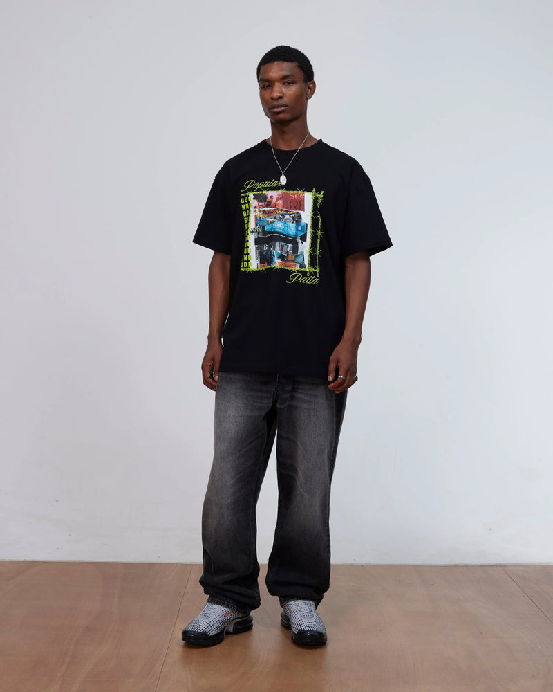 Patta Collage T-Shirt (Black) Patta