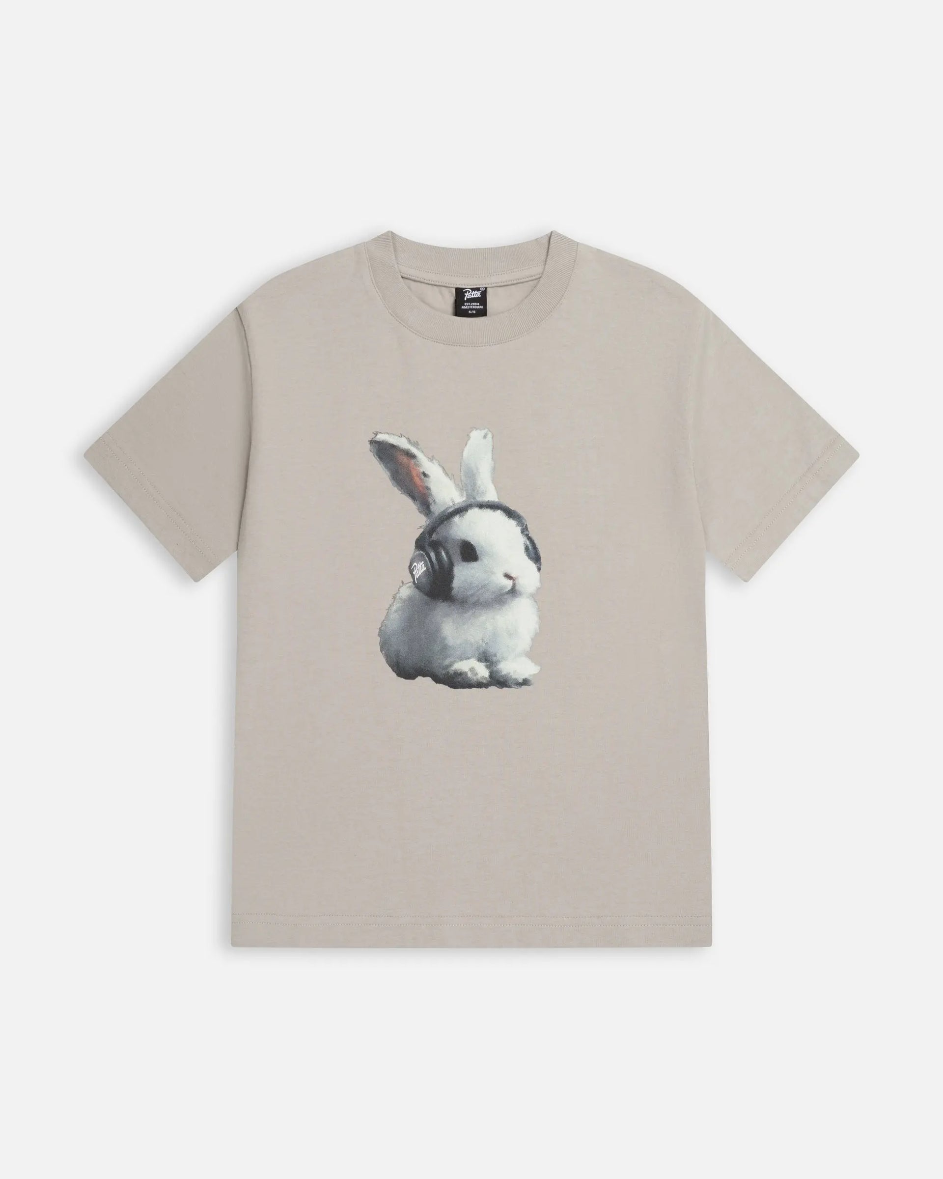 Patta Kids Bunny T-Shirt (Flint Gray) Patta