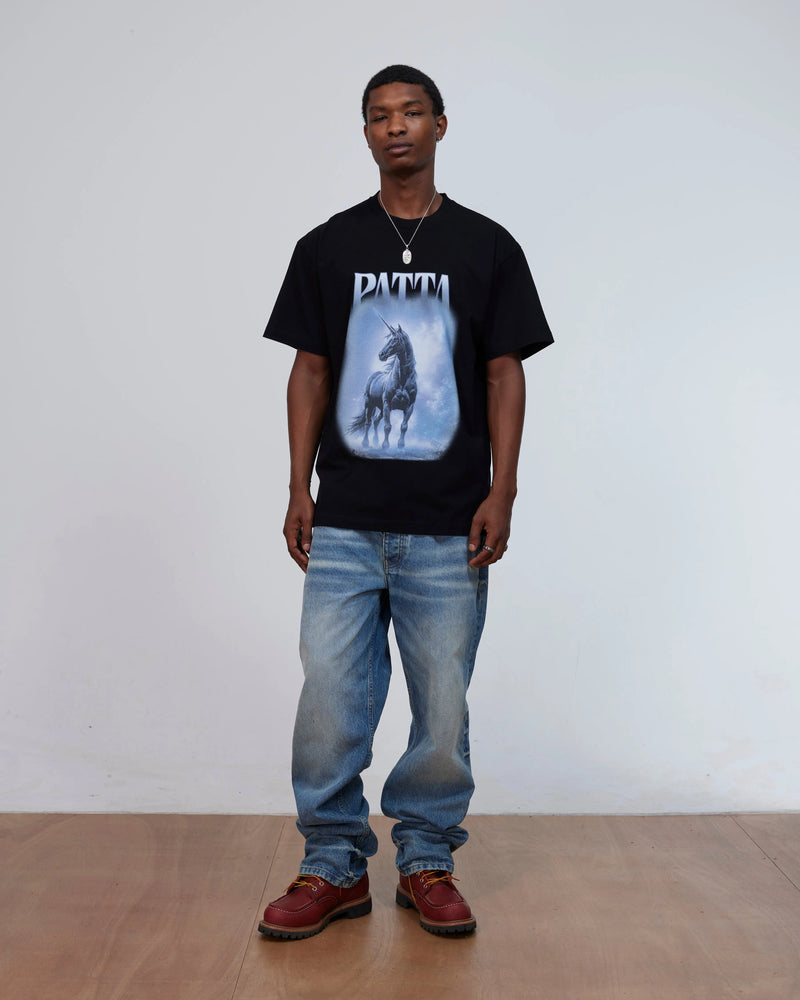 Patta Unicorn T-Shirt (Black) Patta