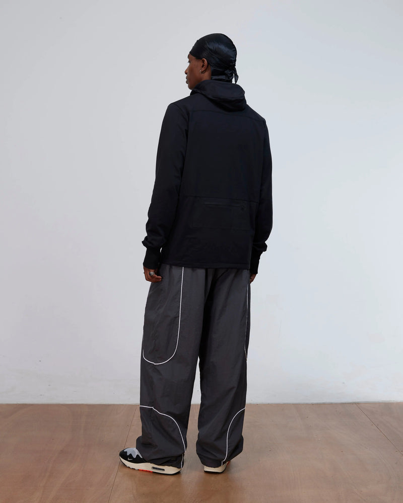 Patta Technical Hooded Sweater (Black) Patta