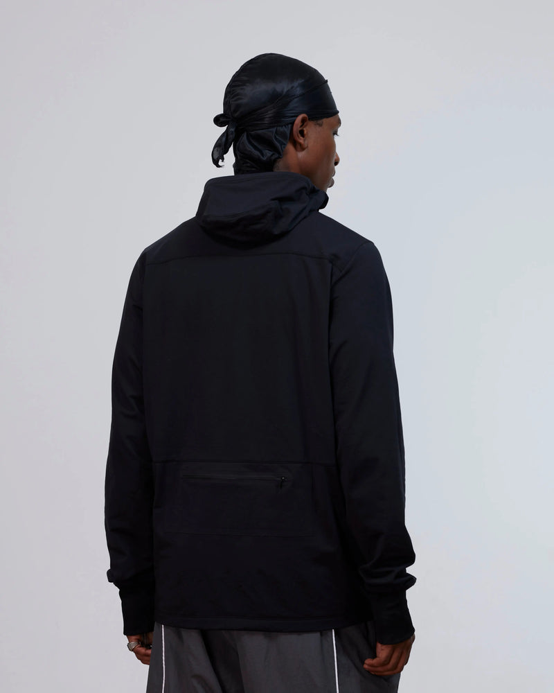 Patta Technical Hooded Sweater (Black) Patta