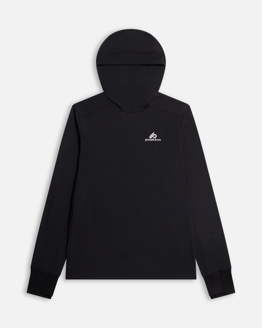 Patta Technical Hooded Sweater (Black) Patta