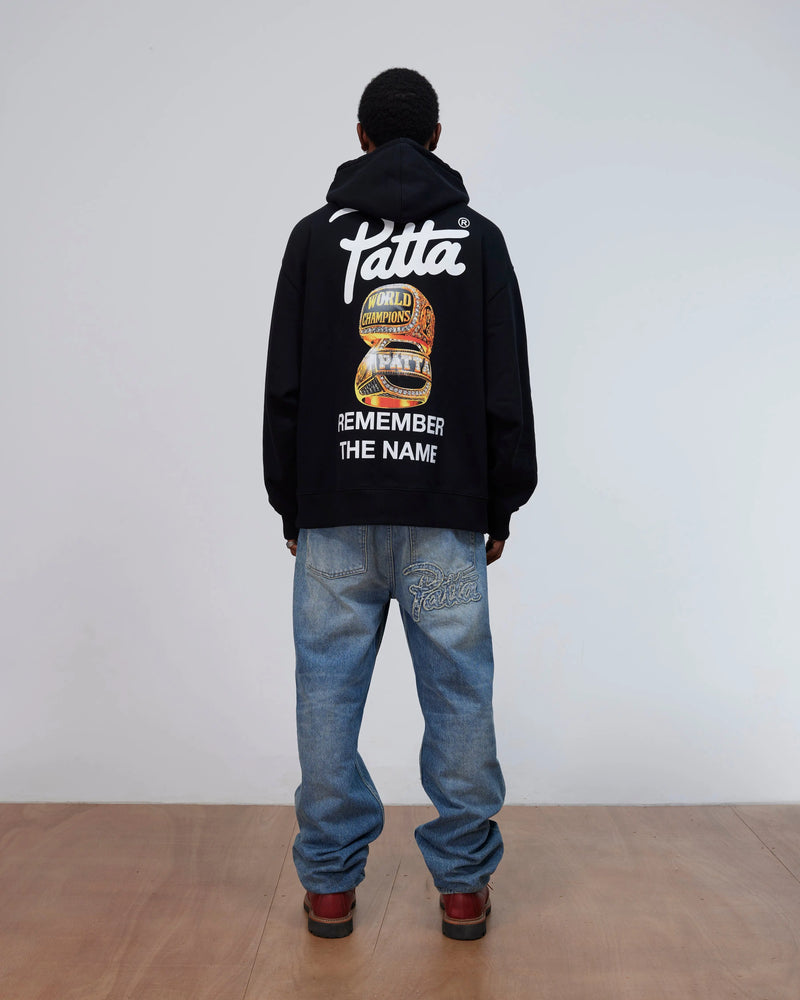 Patta Kids Championship Hooded Sweater (Black) Patta