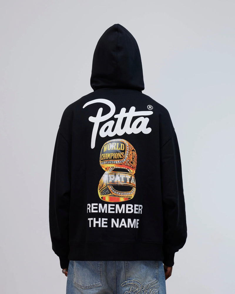 Patta Kids Championship Hooded Sweater (Black) Patta