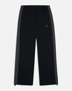 Patta Panelled Oversized Track Pants (Black) Patta
