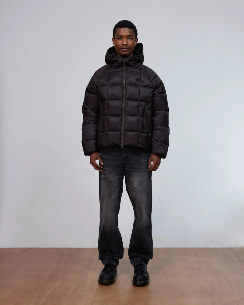 Patta Square Quilted Puffer Jacket (Java) Patta