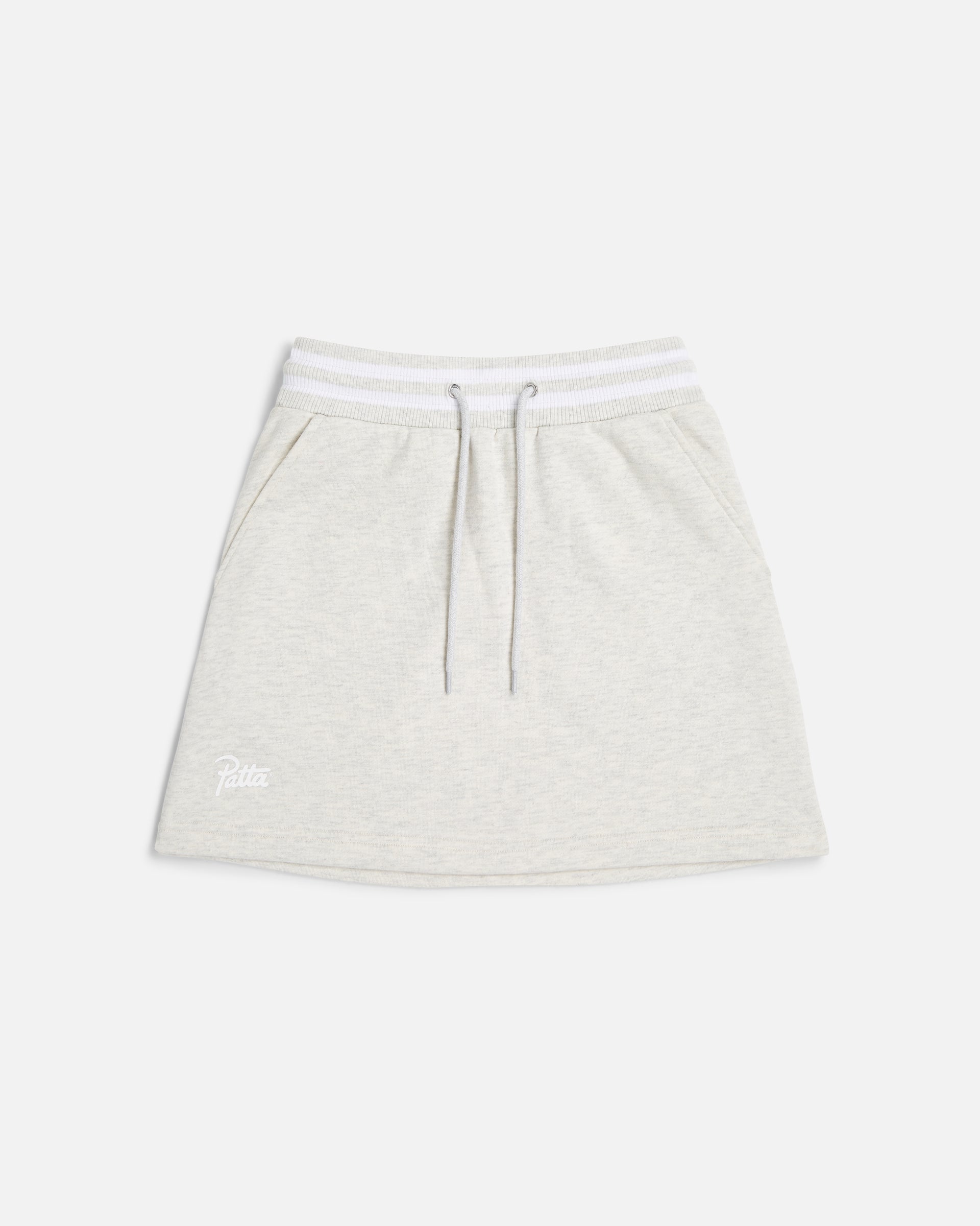 Patta Femme Lounge Skirt (Light Melange Grey)