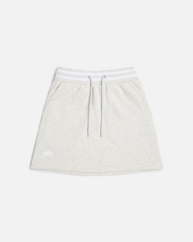 Patta Femme Lounge Skirt (Light Melange Grey)