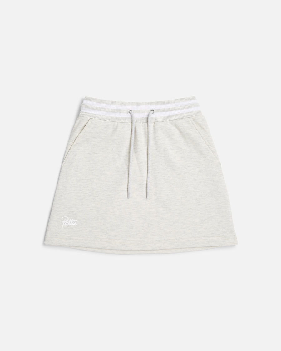 Patta Femme Lounge Skirt (Light Melange Grey)