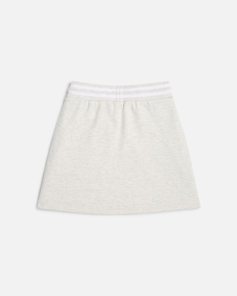 Patta Femme Lounge Skirt (Light Melange Grey)