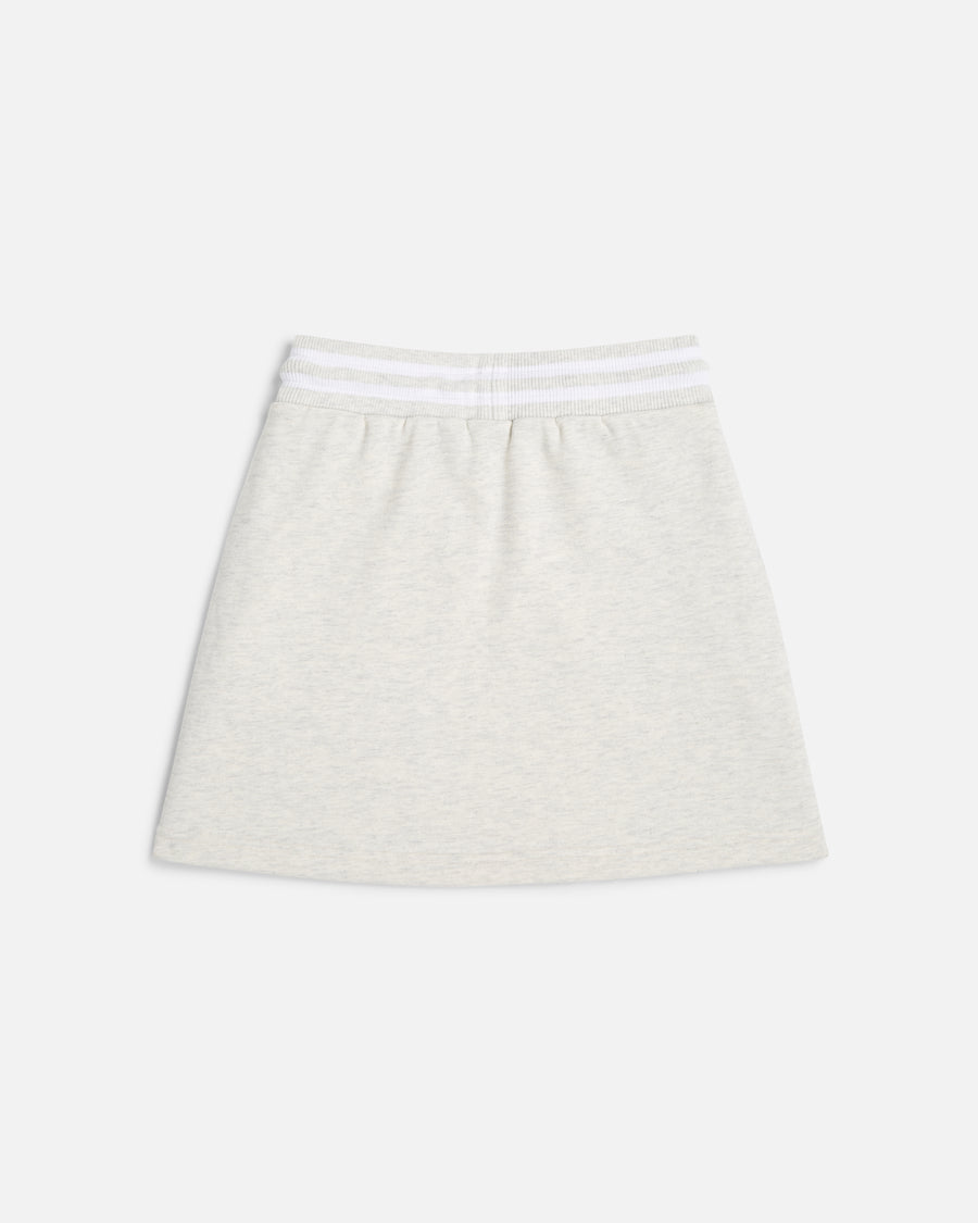 Patta Femme Lounge Skirt (Light Melange Grey)