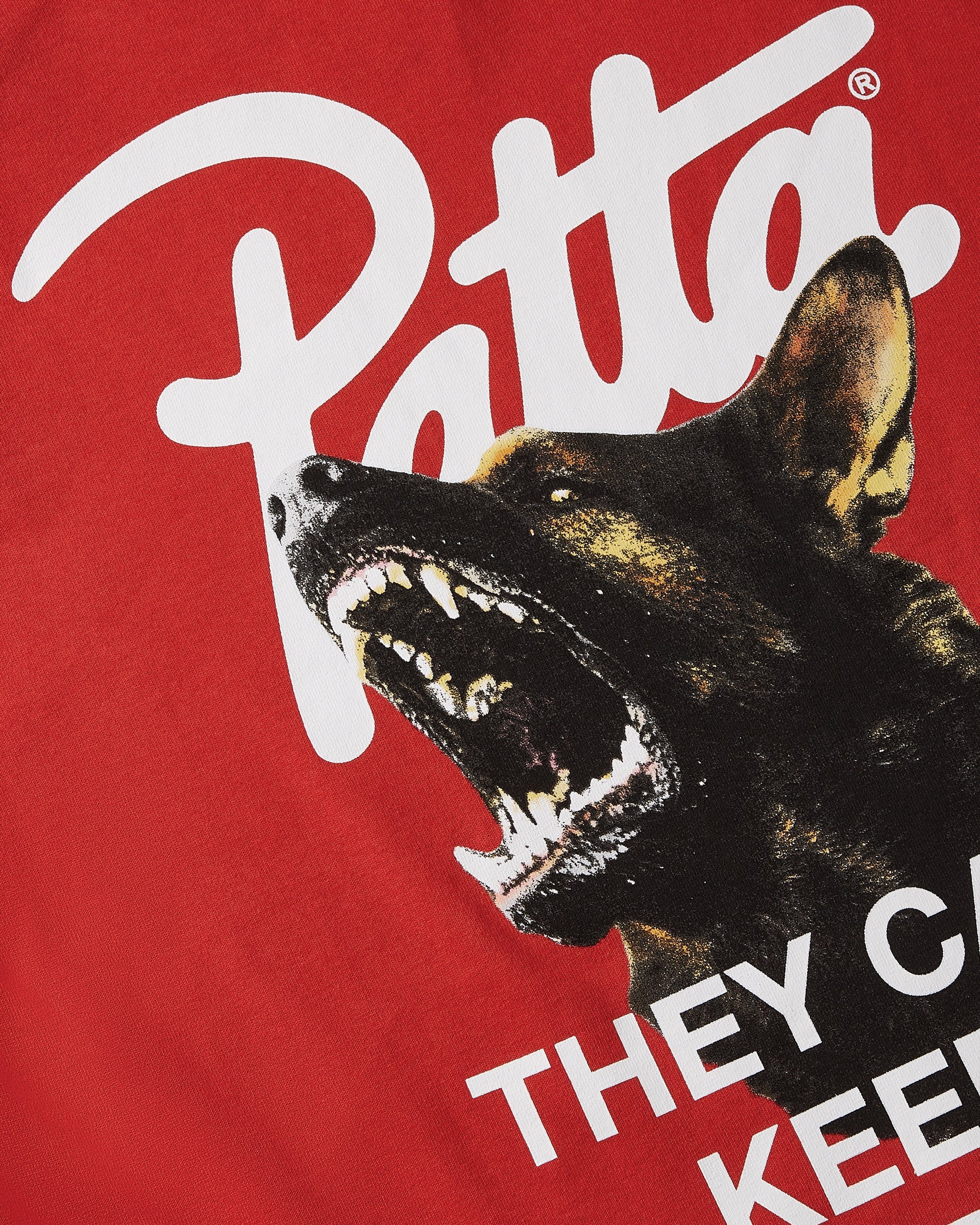 Patta Bark T-Shirt (Racing Red)
