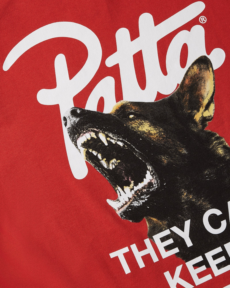 Patta Bark T-Shirt (Racing Red)