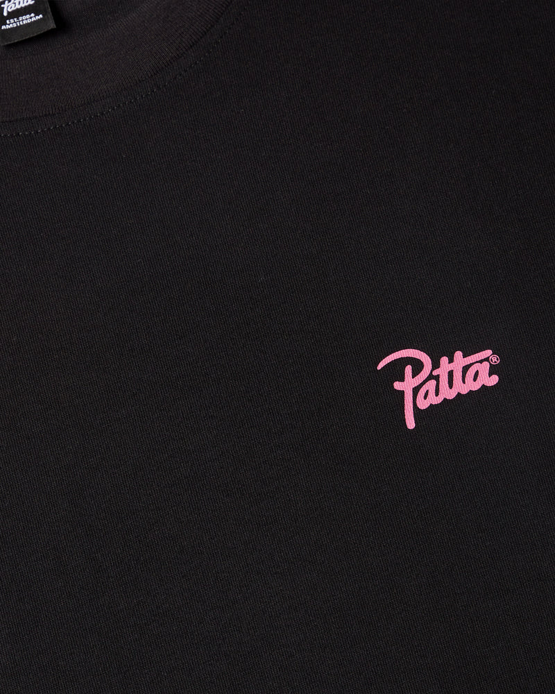Patta Postcard T-Shirt (Black)