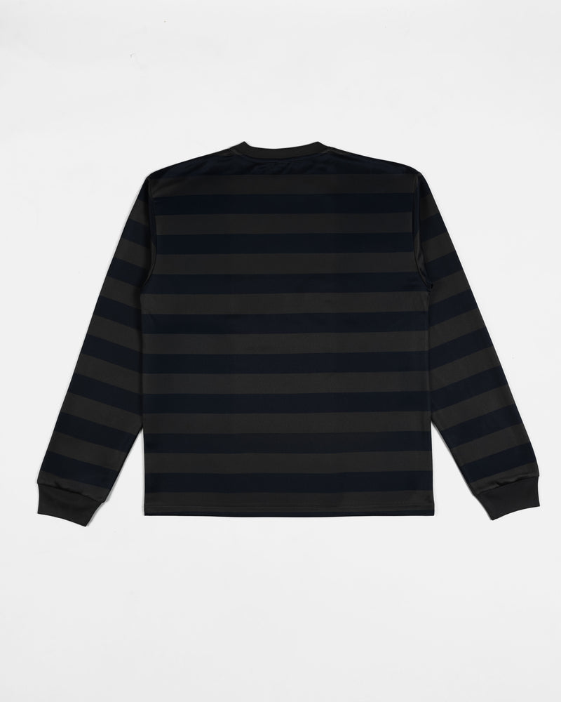 Patta Striped Longsleeve Football Jersey (Forged Iron)
