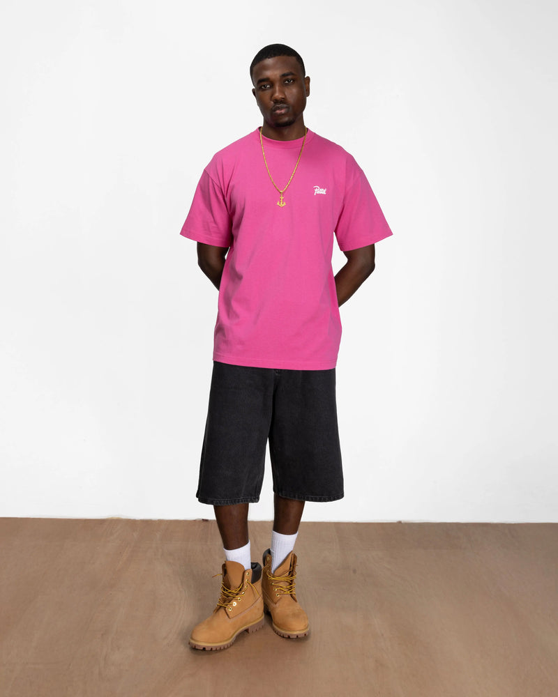 Patta Protect Yourself T-Shirt (Ibis Rose) Patta