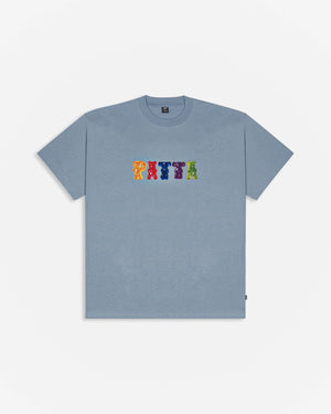 Patta Gummi T-Shirt (Dusty Blue) Patta