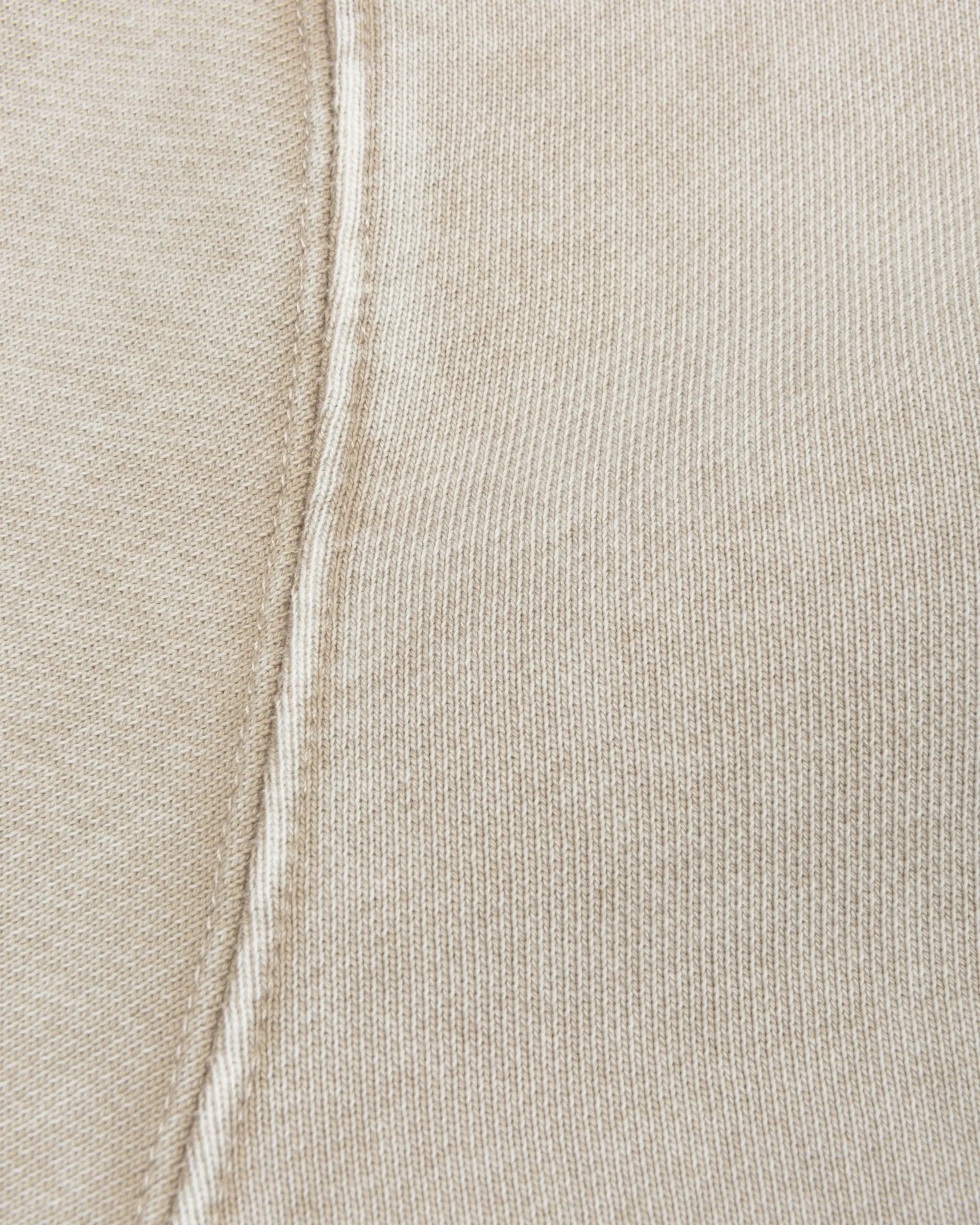 Patta Loopback Logo Zip Hooded Sweater (Irish Cream) Patta