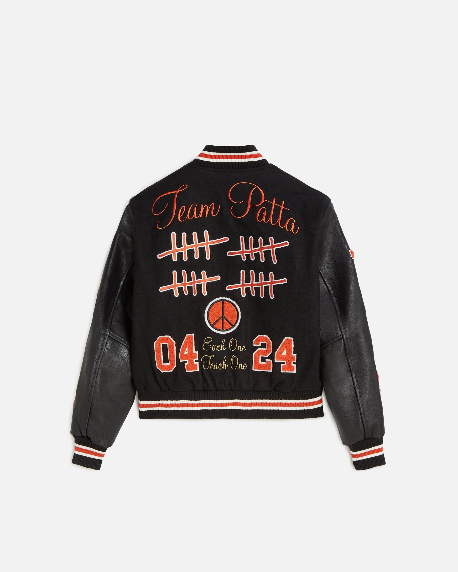 Patta 20th Anniversary Varsity Jacket (Black)